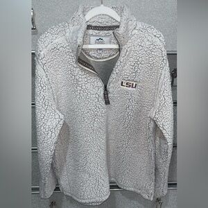 LSU Sherpa Jacket - Large